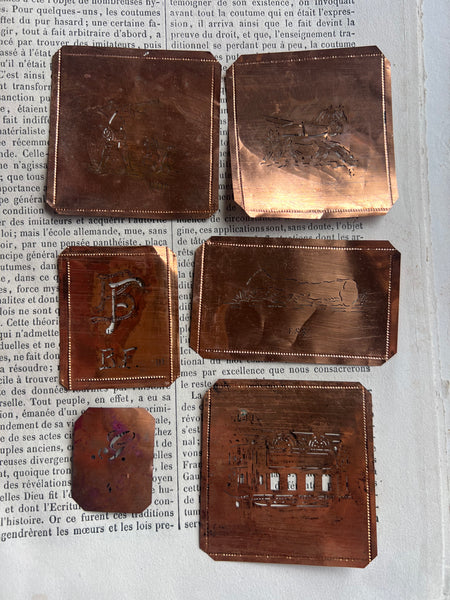 Vintage Collection of Vintage Stencils