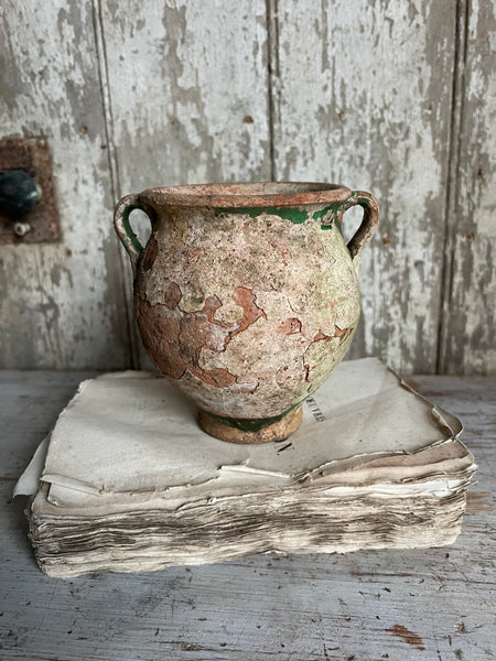 Antique French Confit Jar Large