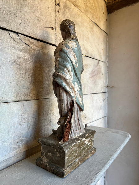 Antique Religious Sculpture