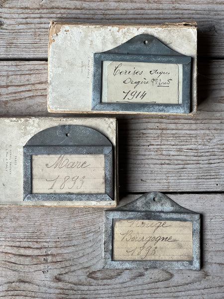 Vintage French Wine Tags