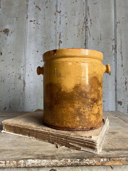 Antique Handled Preserves Pot