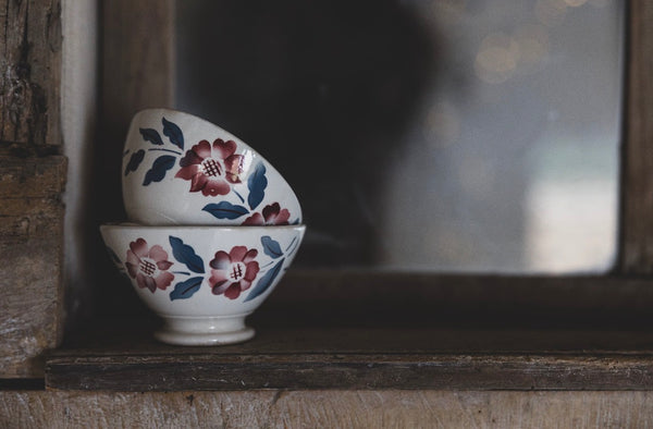 Mini Floral Detail Cafe au Lait bowl