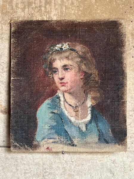 Sweet Canvas French Portrait