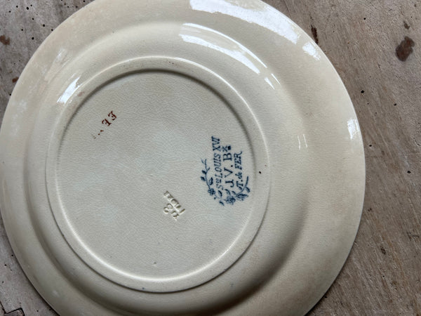 Terre De Fer Porcelain Birds Plate