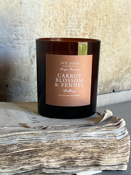 Bougie Française - Carrot Blossom & Fennel