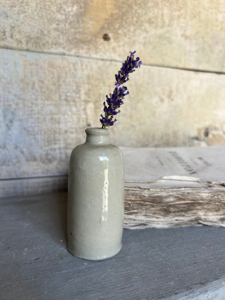 French Stoneware Bottle