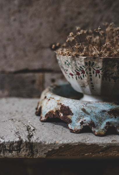 Beautifully Crazed Rustic Cafe Au Lait