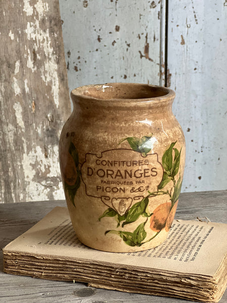 Vintage D’oranges Confit Jar