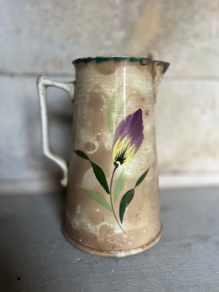 Stunning Large Vintage Crazed Jug