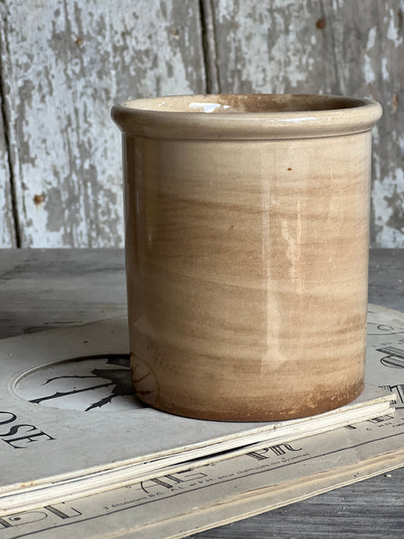 Buttery Antique Confiture Pot