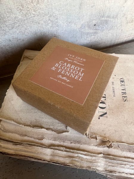 Bougie Française - Carrot Blossom & Fennel - Brittany - Tealights