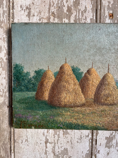 French Landscape Oil Painting