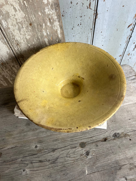 Antique Tian Earthenware Bowl from Provence
