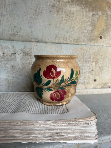 Stunning Terre de Fer Confiture Pot