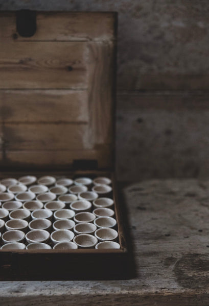 Vintage Escargot Stoneware Pots