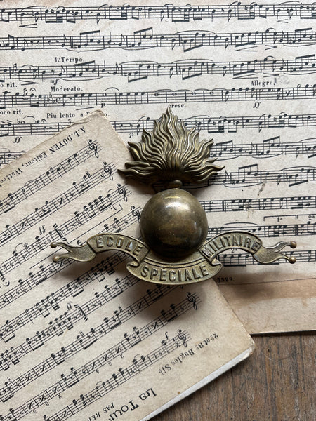 Large French Military Button