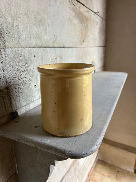 Antique Rustic Confiture Pot
