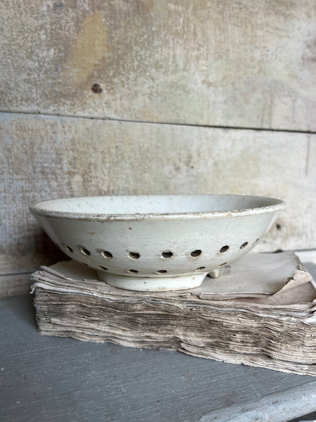 Stunning Antique French Berry Bowl
