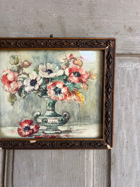 Sweet French Watercolour Painting