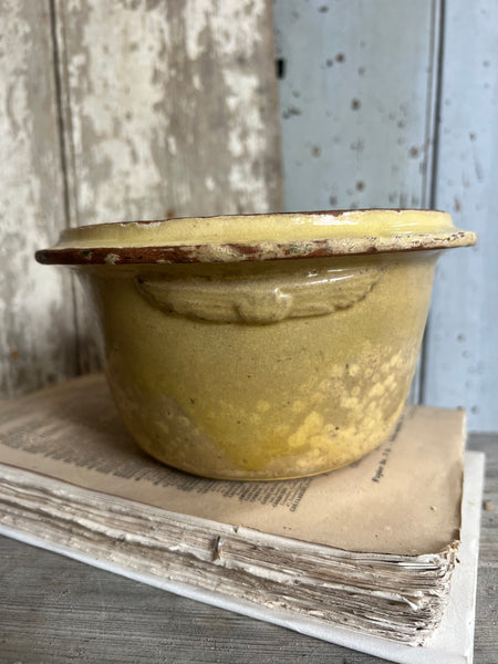 French Rustic Earthenware Bowl
