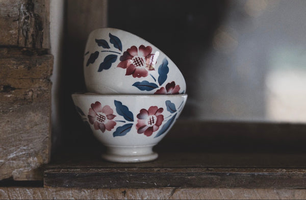 Mini Floral Detail Cafe au Lait bowl