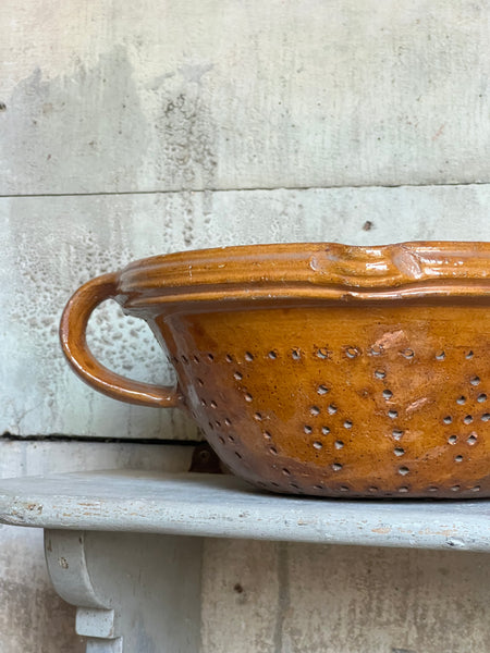 Large Vintage French Strainer
