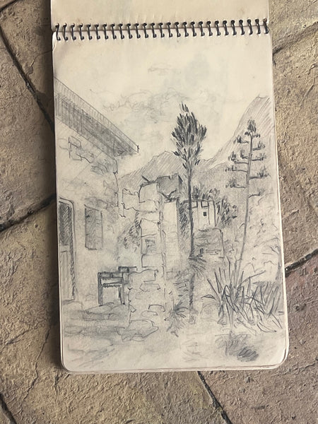 Sweet Vintage French Sketchbook