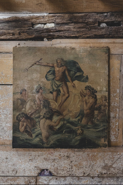Large Mythical Antique Painting