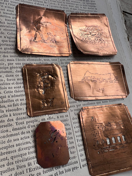 Vintage Collection of Vintage Stencils