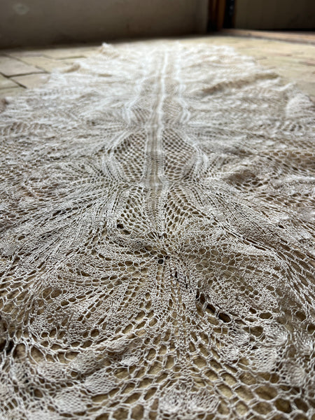 Vintage French Lace Table Runner