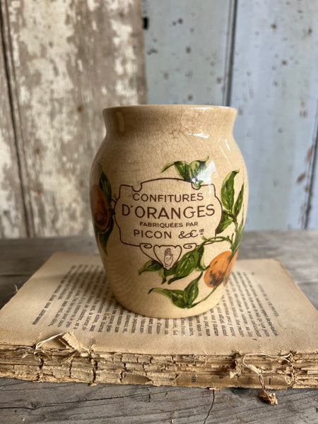 Vintage D’oranges Confit Jar