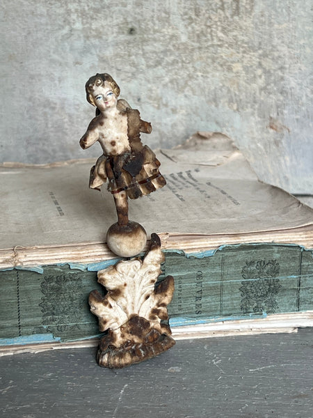 Antique Rustic Cherub