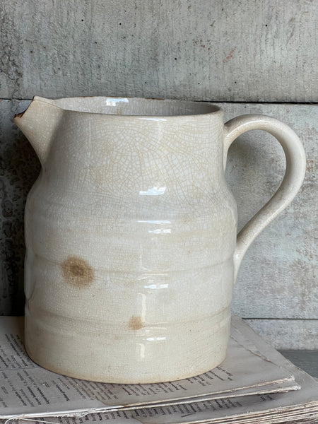 Large Buttery Worn Jug