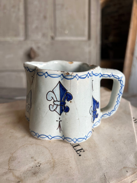 French Hand Painted Jug