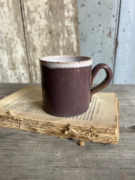 Vintage French Handcrafted Mug