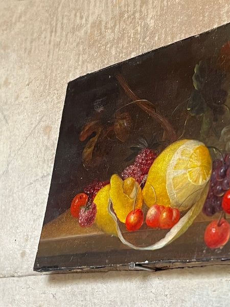 French Fruit Oil Painting