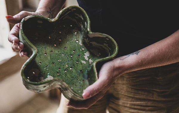 French Antique Rustic Earthenware