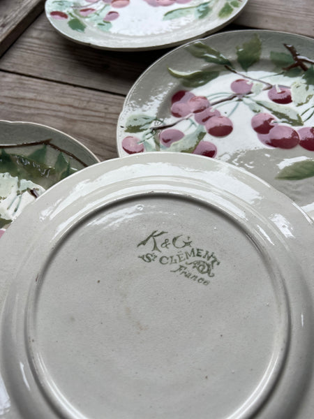 Sweet K&G Cherry Plates