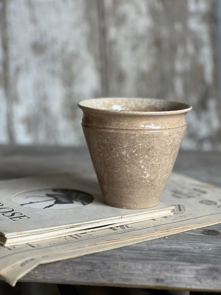 Conical French Antique Pot