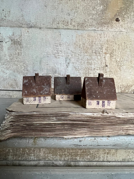 Vintage French Wooden Houses