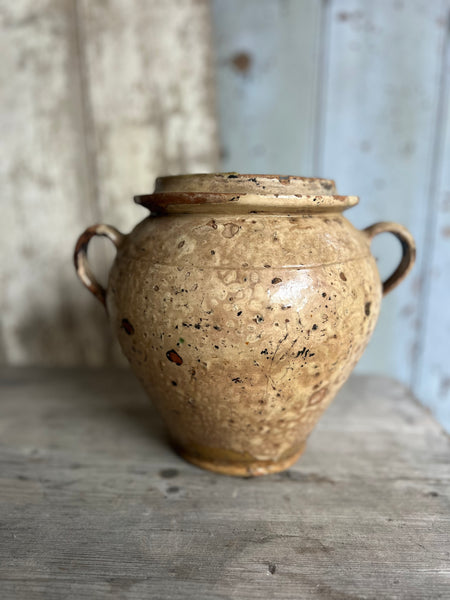 Rustic Handled French Confit Jar