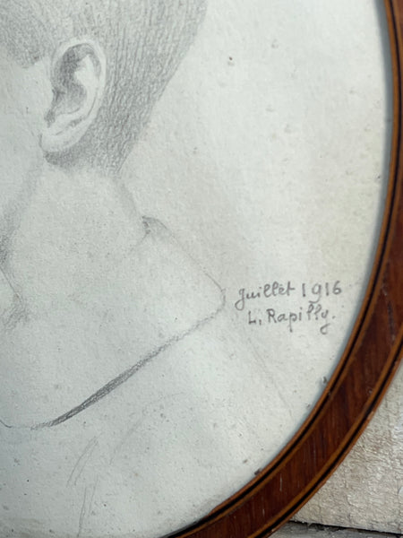 1916 Framed Portrait