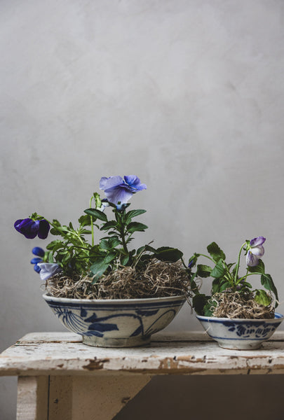 Antique Hand Painted Bowls