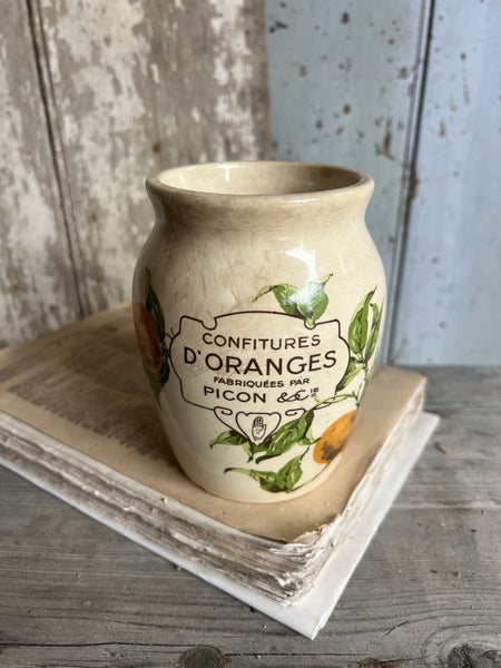 Vintage D’oranges Confit Jar
