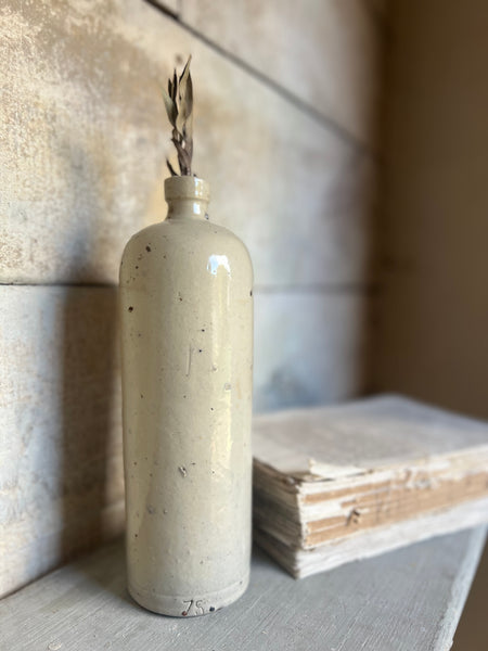 French Stoneware Bottle