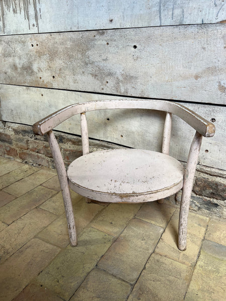 Sweet Chippy Paint Vintage French Child’s Chair
