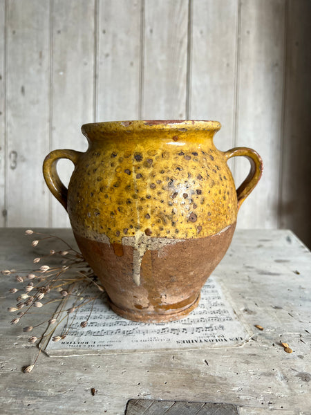 Antique French Confit Jar Small