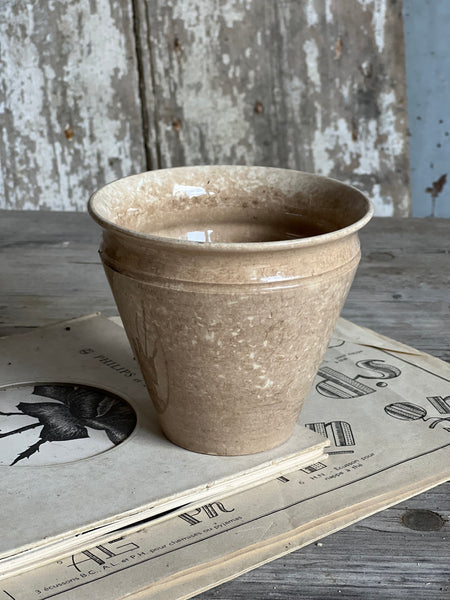 Conical French Antique Pot