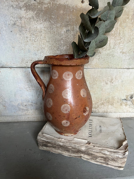 Stunning Small Spotted Pot