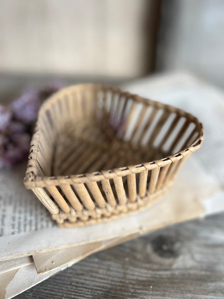 Medium Vintage French Heart Cheese Mould